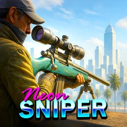 Ícone de Neon Sniper: FPS Crime Shooter